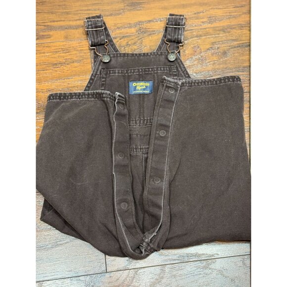 Bundle 3 2T classic OshKosh B’gosh boys overalls 2 Blue denim 1 Brown corduroy - Picture 5 of 11